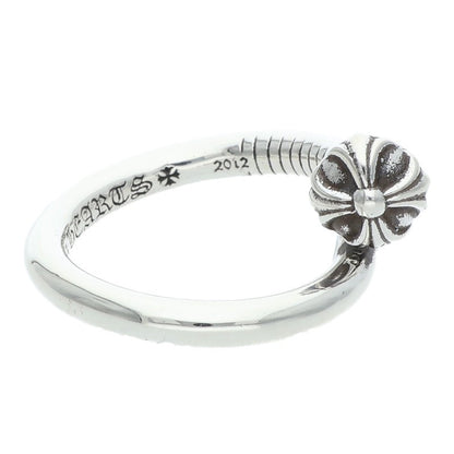 Chrome Hearts Nail Cross Ball Silver Ring Size US 8