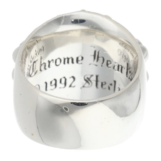 Chrome Hearts Keeper Sterling Silver Ring Size ONE SIZE
