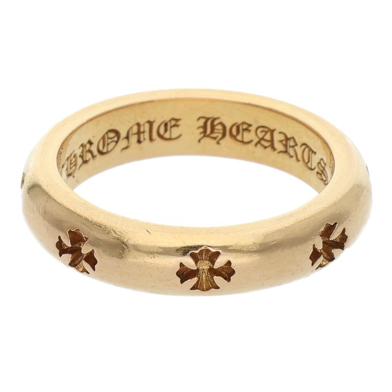 Chrome Hearts 22K Negative CH Plus Gold Ring Size ONE SIZE