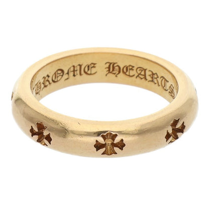 Chrome Hearts 22K Negative CH Plus Gold Ring Size ONE SIZE