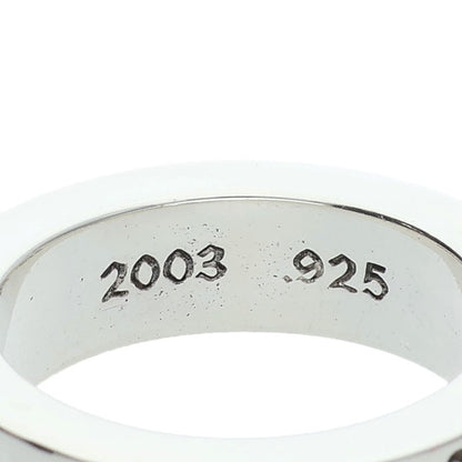 Chrome Hearts 6mm SPACER FOREVER Silver Ring Size ONE SIZE
