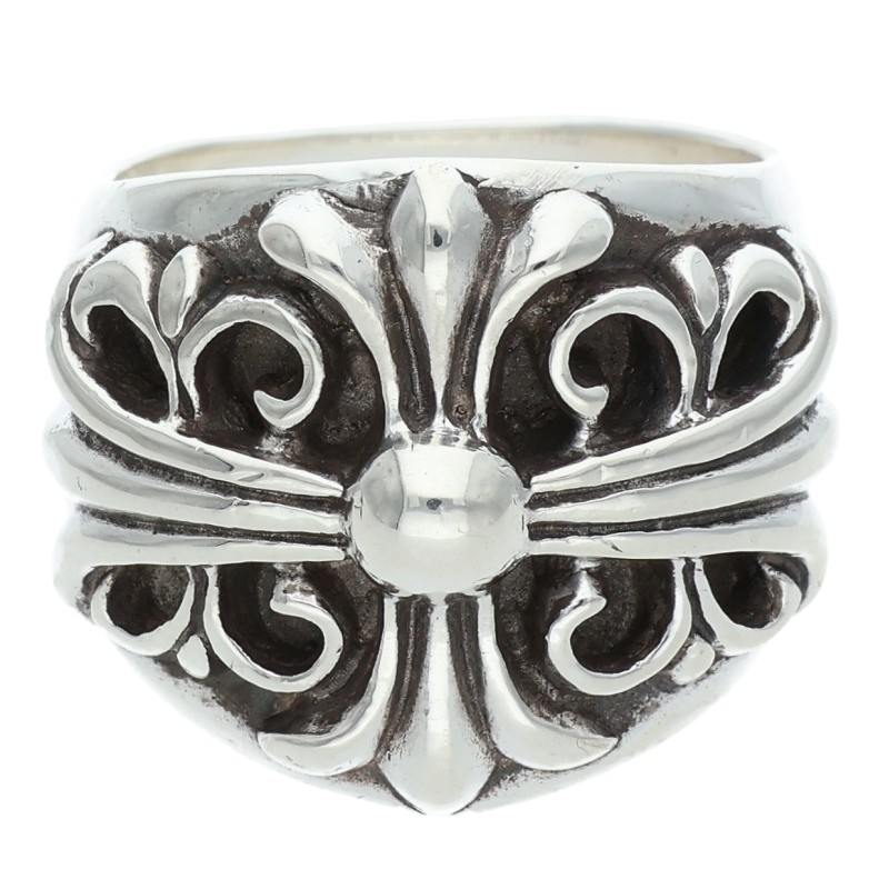 Chrome Hearts KEEPER Sterling Silver Ring Size ONE SIZE