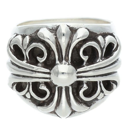 Chrome Hearts KEEPER Sterling Silver Ring Size ONE SIZE