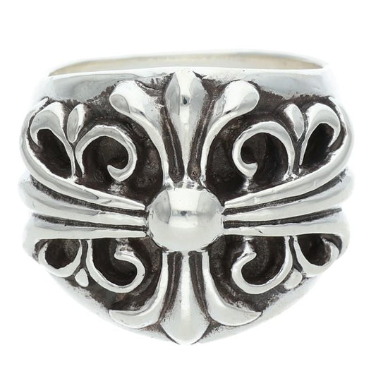 Chrome Hearts KEEPER Sterling Silver Ring Size ONE SIZE