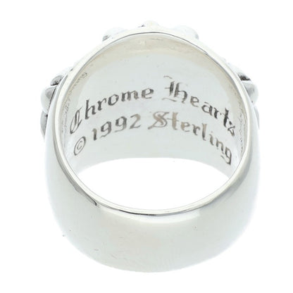 Chrome Hearts KEEPER Sterling Silver Ring Size ONE SIZE