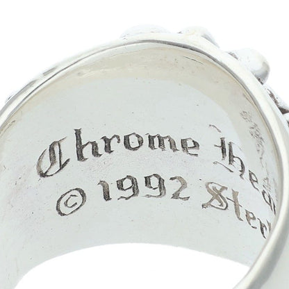 Chrome Hearts KEEPER Sterling Silver Ring Size ONE SIZE
