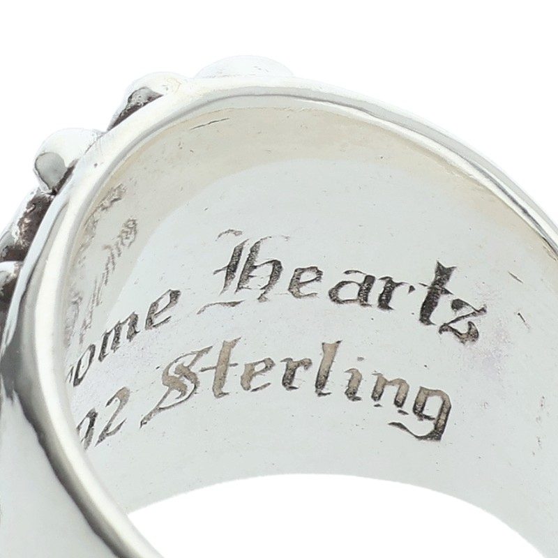Chrome Hearts KEEPER Sterling Silver Ring Size ONE SIZE