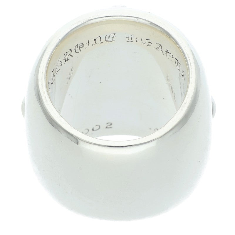 Chrome Hearts Classic Oval Cross Silver Ring Size ONE SIZE
