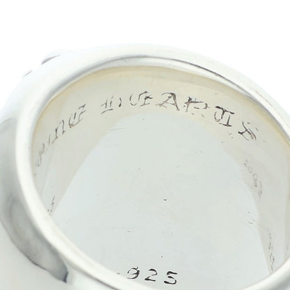 Chrome Hearts Classic Oval Cross Silver Ring Size ONE SIZE