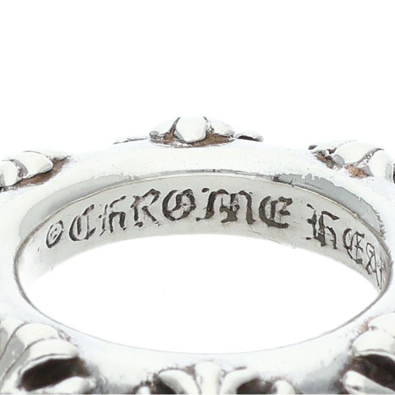 Chrome Hearts CROSS BAND Silver Ring Size US 6