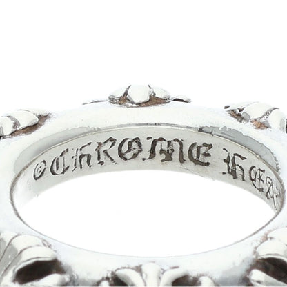 Chrome Hearts CROSS BAND Silver Ring Size US 6