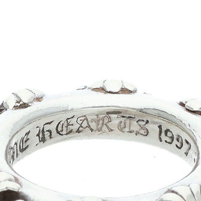 Chrome Hearts CROSS BAND Silver Ring Size US 6