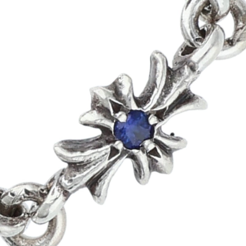 Chrome Hearts Tiny ECH Plus Sapphire Ring Size 10.5