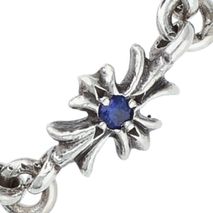 Chrome Hearts Tiny ECH Plus Sapphire Ring Size 10.5