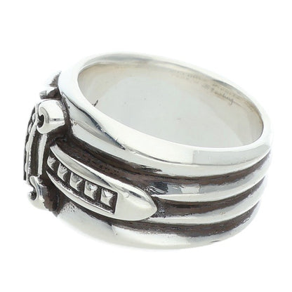 Chrome Hearts Dagger Sterling Silver Ring Size ONE SIZE