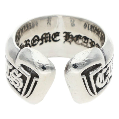 Chrome Hearts SM SCROLL LABEL Silver Ring Size ONE SIZE