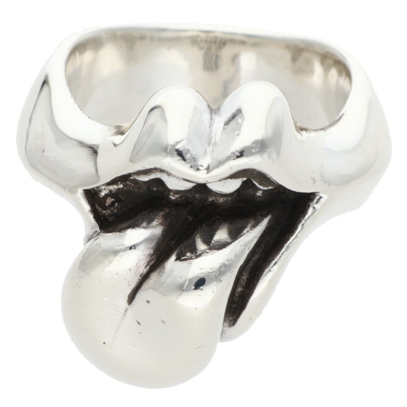 Chrome Hearts LIP TONGUE-MD Silver Ring Size US 9.5