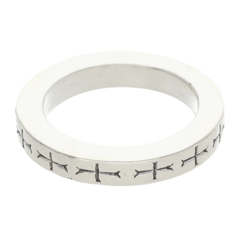 Chrome Hearts 3mm SPACER FUCKYOU Silver Ring Size ONE SIZE