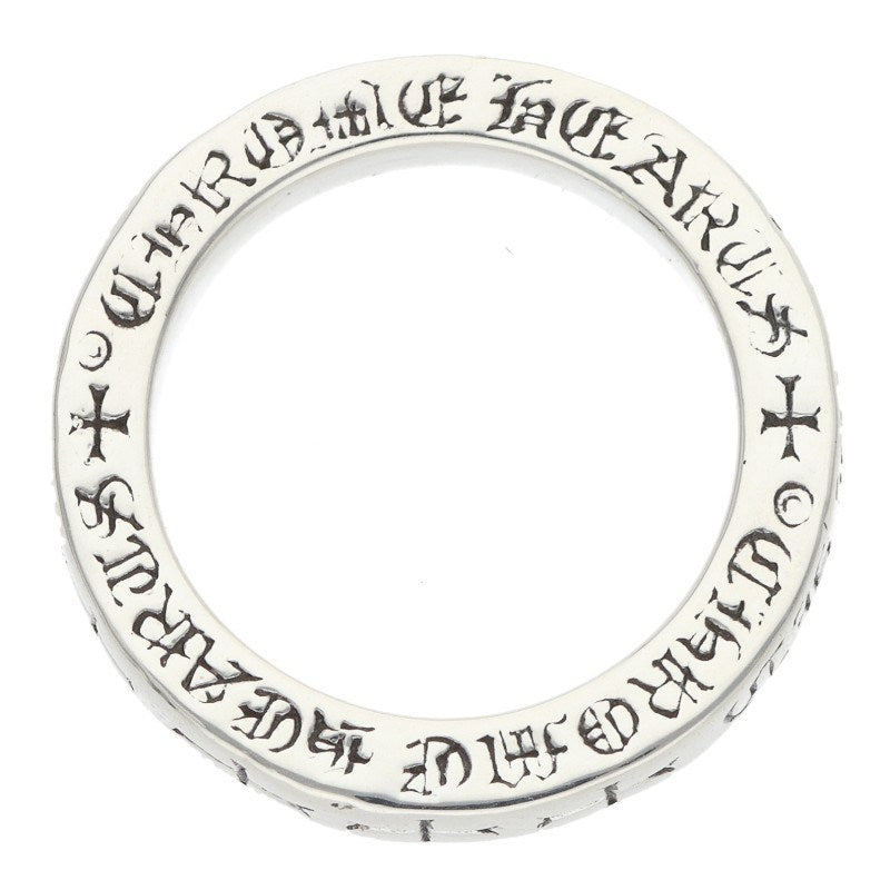 Chrome Hearts 3mm SPACER FUCKYOU Silver Ring Size ONE SIZE