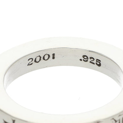 Chrome Hearts 3mm SPACER FUCKYOU Silver Ring Size ONE SIZE