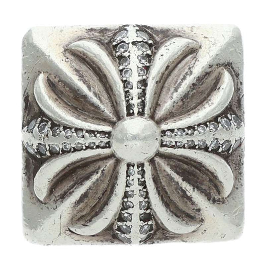 Chrome Hearts CH Plus Pyramid Pave Diamond Size ONE SIZE