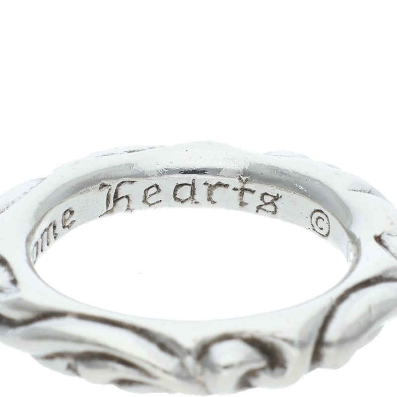 Chrome Hearts SCRL BAND Silver Ring Size ONE SIZE