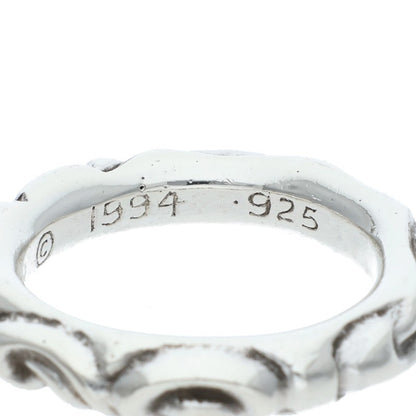 Chrome Hearts SCRL BAND Silver Ring Size ONE SIZE