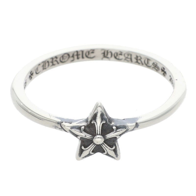 Chrome Hearts BUBBLGM STAR Silver Ring Size ONE SIZE