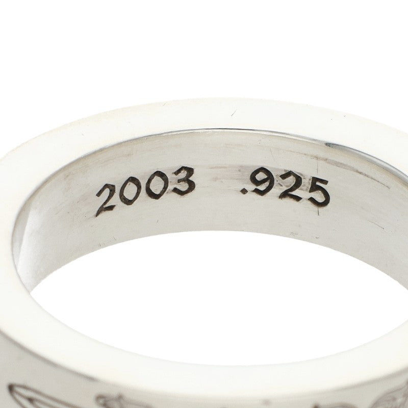 Chrome Hearts 6mm Spacer Dagger Silver Ring Size ONE SIZE