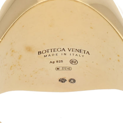 BOTTEGA VENETA Indented Top Yellow Gold Ring Size 19