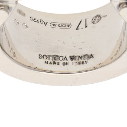 BOTTEGA VENETA Bolt Silver & Pink Ring Size JP 15.5