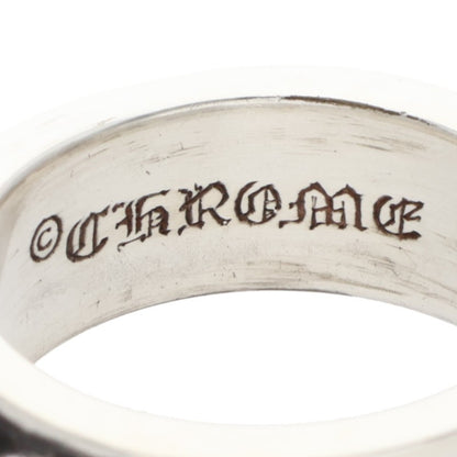 Chrome Hearts DBL Narrow Vine Band Silver Ring Size ONE SIZE