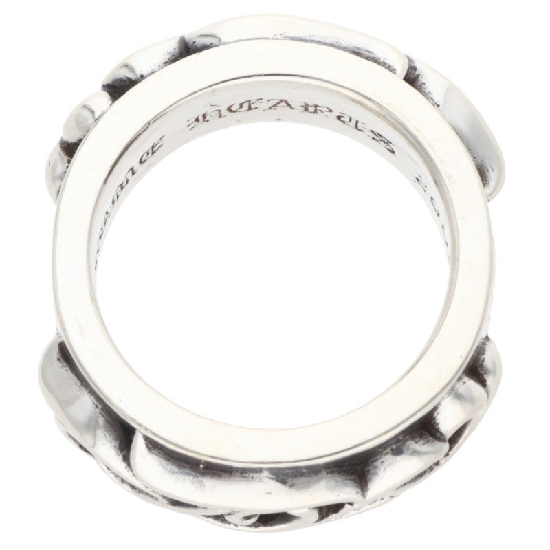 Chrome Hearts DBL Narrow Vine Band Silver Ring Size ONE SIZE