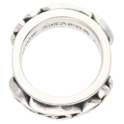 Chrome Hearts DBL Narrow Vine Band Silver Ring Size ONE SIZE