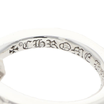 Chrome Hearts NAIL CRSBALL Silver Ring Size US 5.5