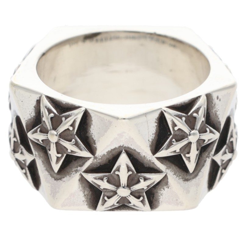 Chrome Hearts PENTAGON STAR Silver Ring Size ONE SIZE