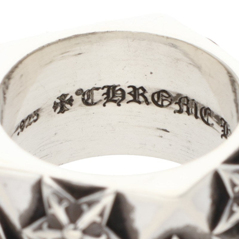 Chrome Hearts PENTAGON STAR Silver Ring Size ONE SIZE