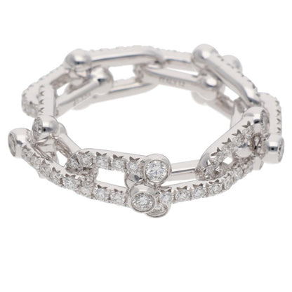 TIFFANY&Co. Hardware Small Link K18WG Pave Size ONE SIZE