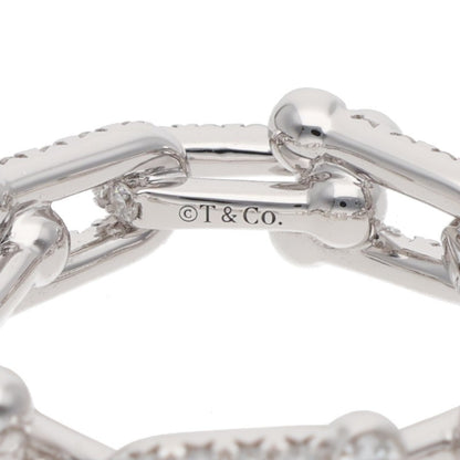 TIFFANY&Co. Hardware Small Link K18WG Pave Size ONE SIZE