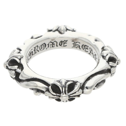 Chrome Hearts SBT BAND 925 Silver Ring Size ONE SIZE