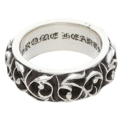 Chrome Hearts ETRNITY VINE BAND Silver Ring Size US 7.5