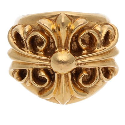 Chrome Hearts 22K Gold Keeper Ring Size ONE SIZE