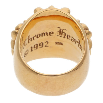 Chrome Hearts 22K Gold Keeper Ring Size ONE SIZE