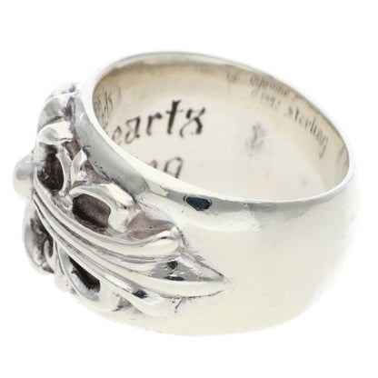 Chrome Hearts FLRL CRS Sterling Silver Ring Size ONE SIZE