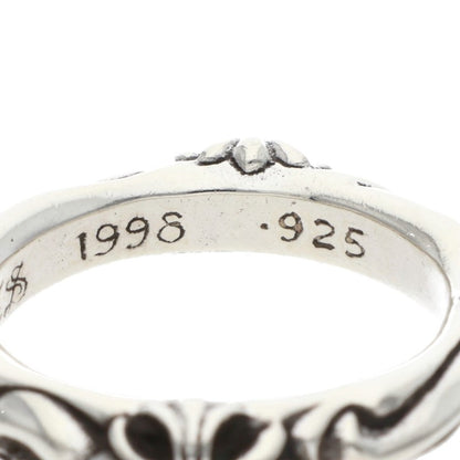 Chrome Hearts SBT BAND 925 Silver Ring Size ONE SIZE