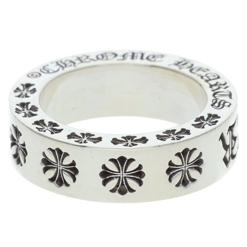 Chrome Hearts 6mm Spacer Forever Silver Ring Size US 4.5