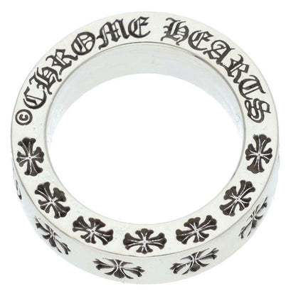 Chrome Hearts 6mm Spacer Forever Silver Ring Size US 4.5