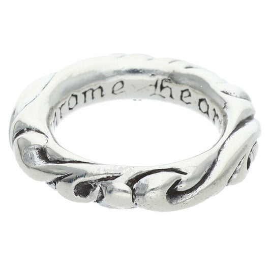 Chrome Hearts SCRL BAND Silver Ring Size ONE SIZE