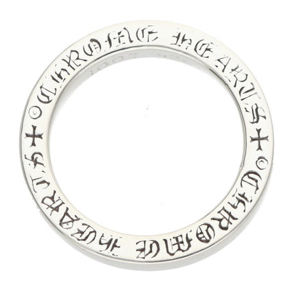 Chrome Hearts 3mm Spacer Plain Silver Ring Size ONE SIZE