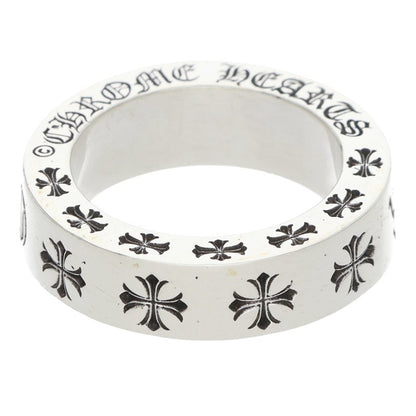 Chrome Hearts 6mm Spacer Forever Silver Ring Size US 5